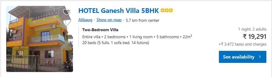 Hotel Ganesh Villa
