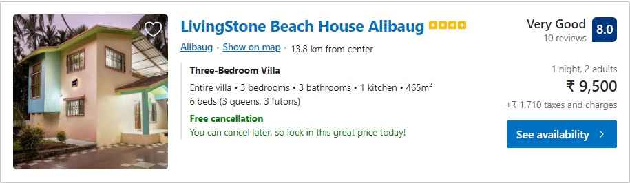 Living stone beach house