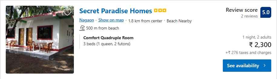 Secret Paradise homes
