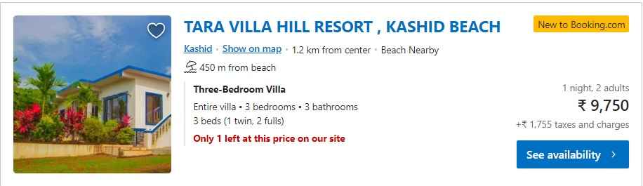 Tara Villa Hill Resort